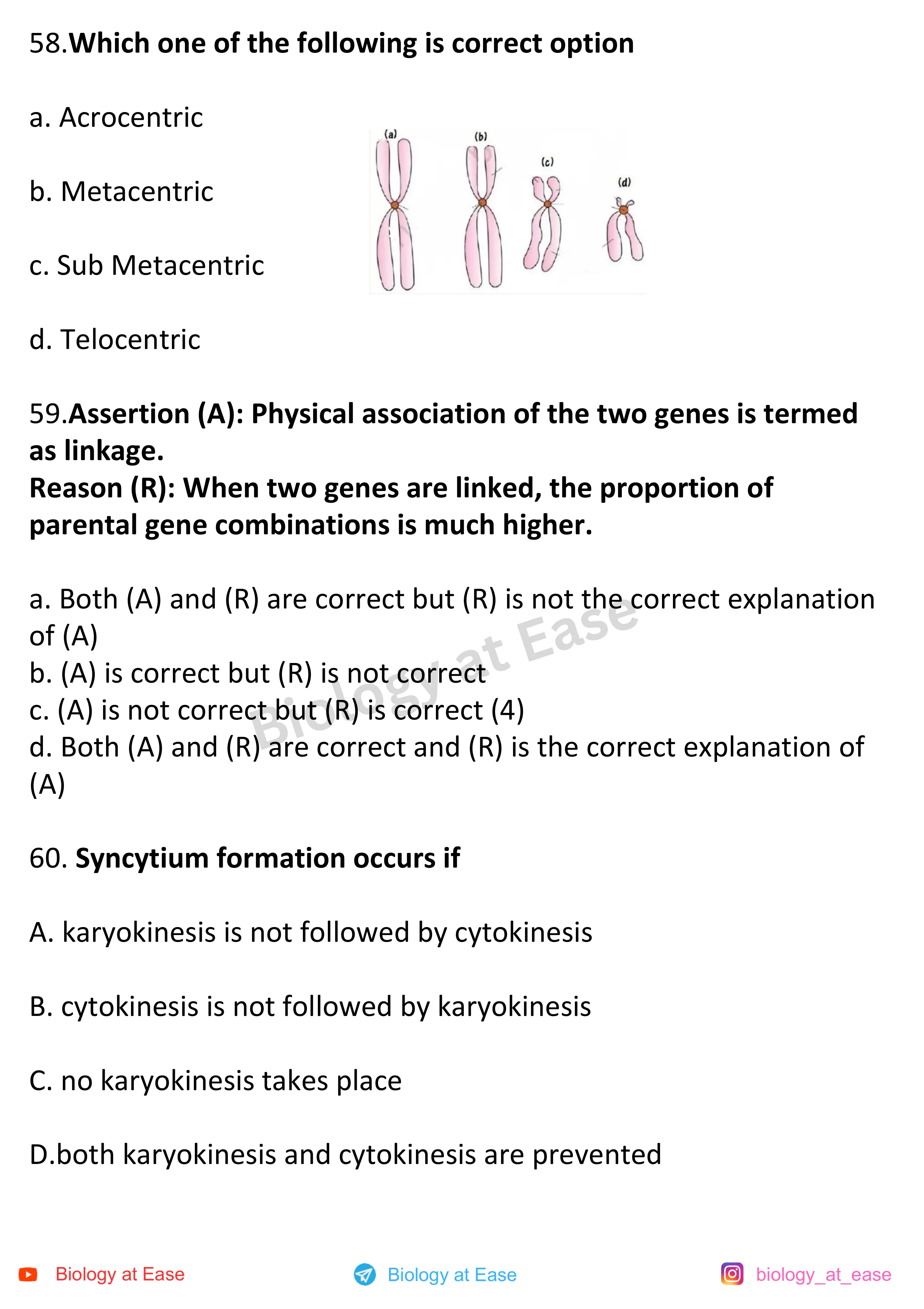 NEET Biology Full Mock question sheet image 20