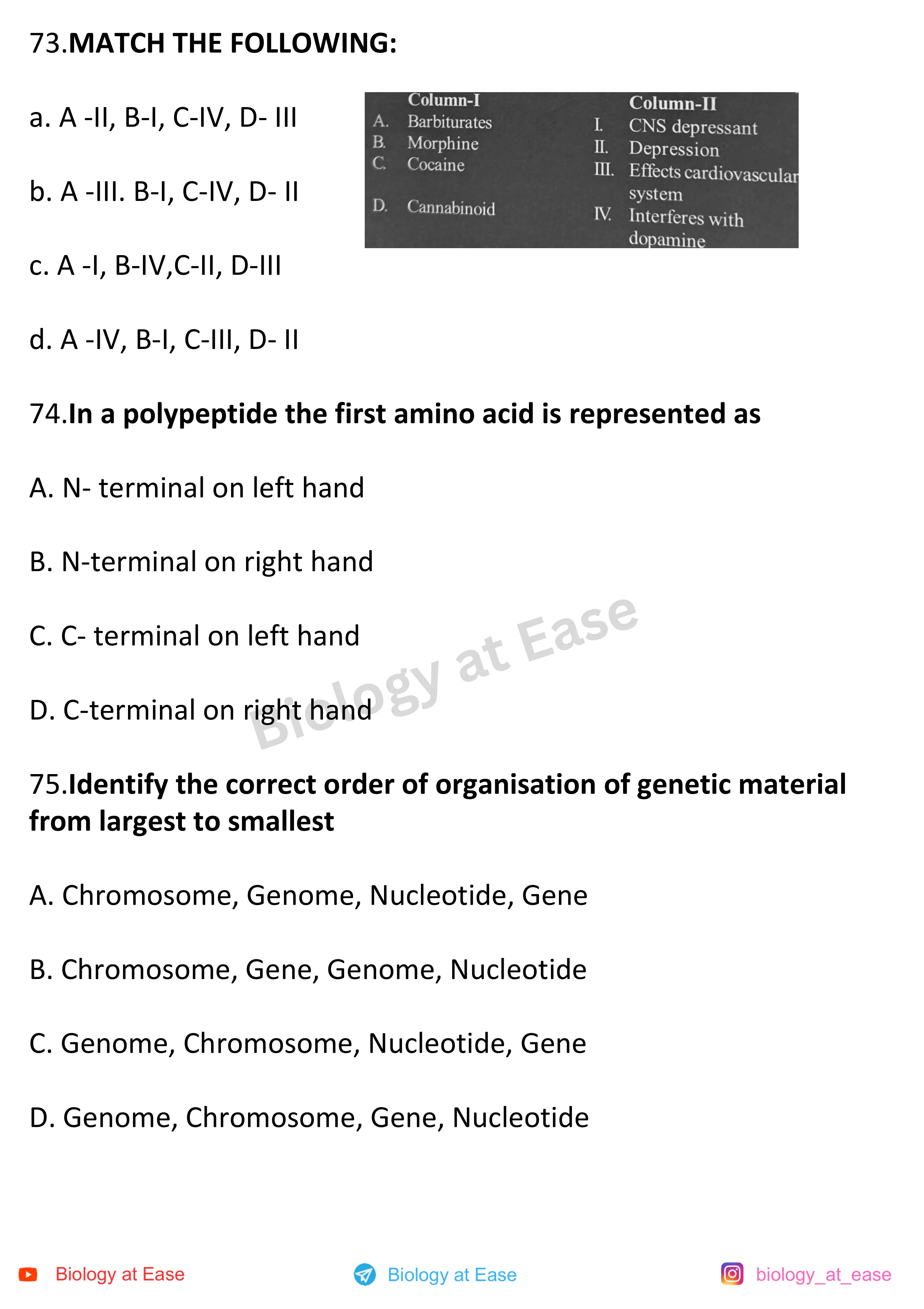 NEET Biology Full Mock question sheet image 25