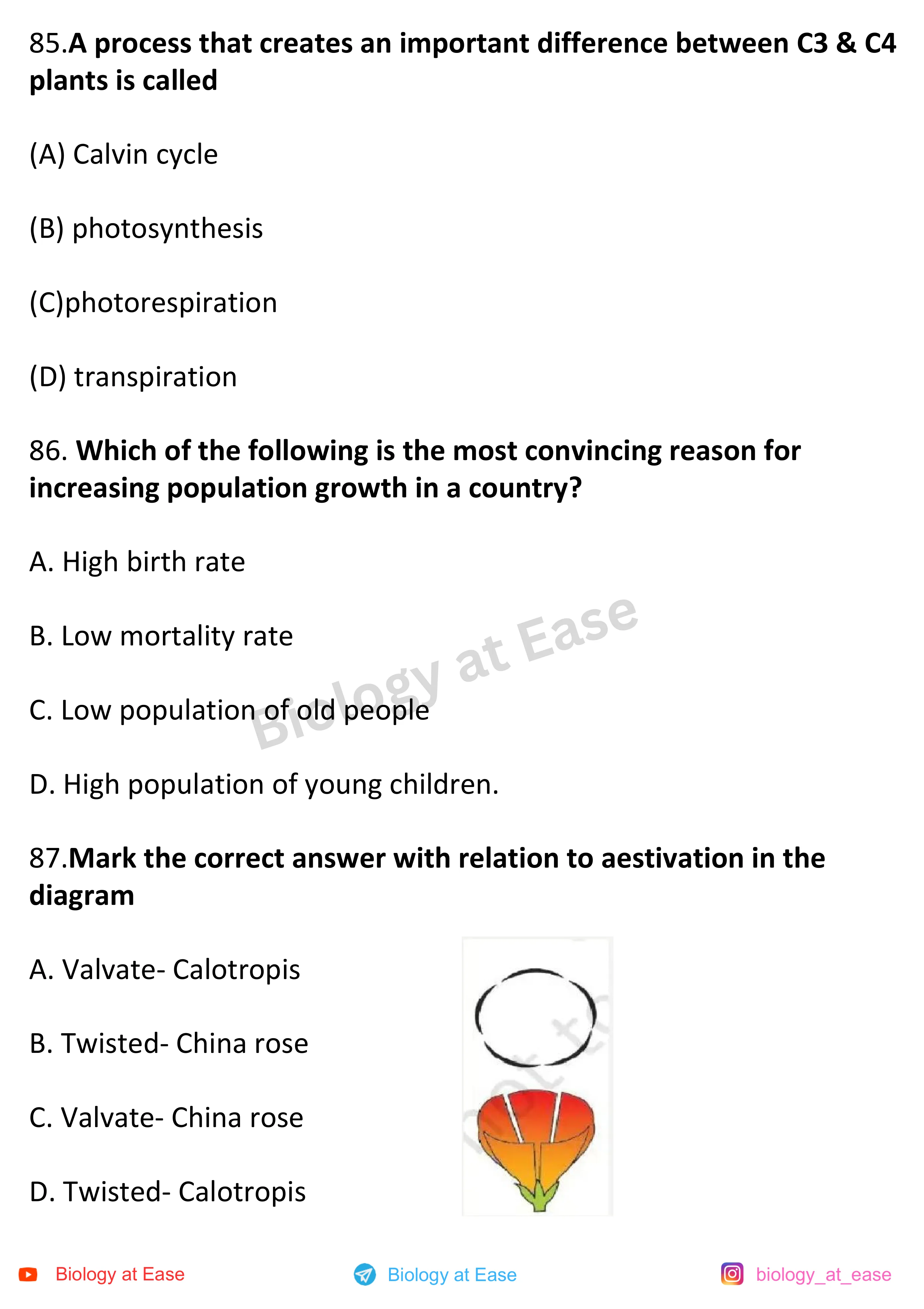 NEET Biology Full Mock question sheet image 29