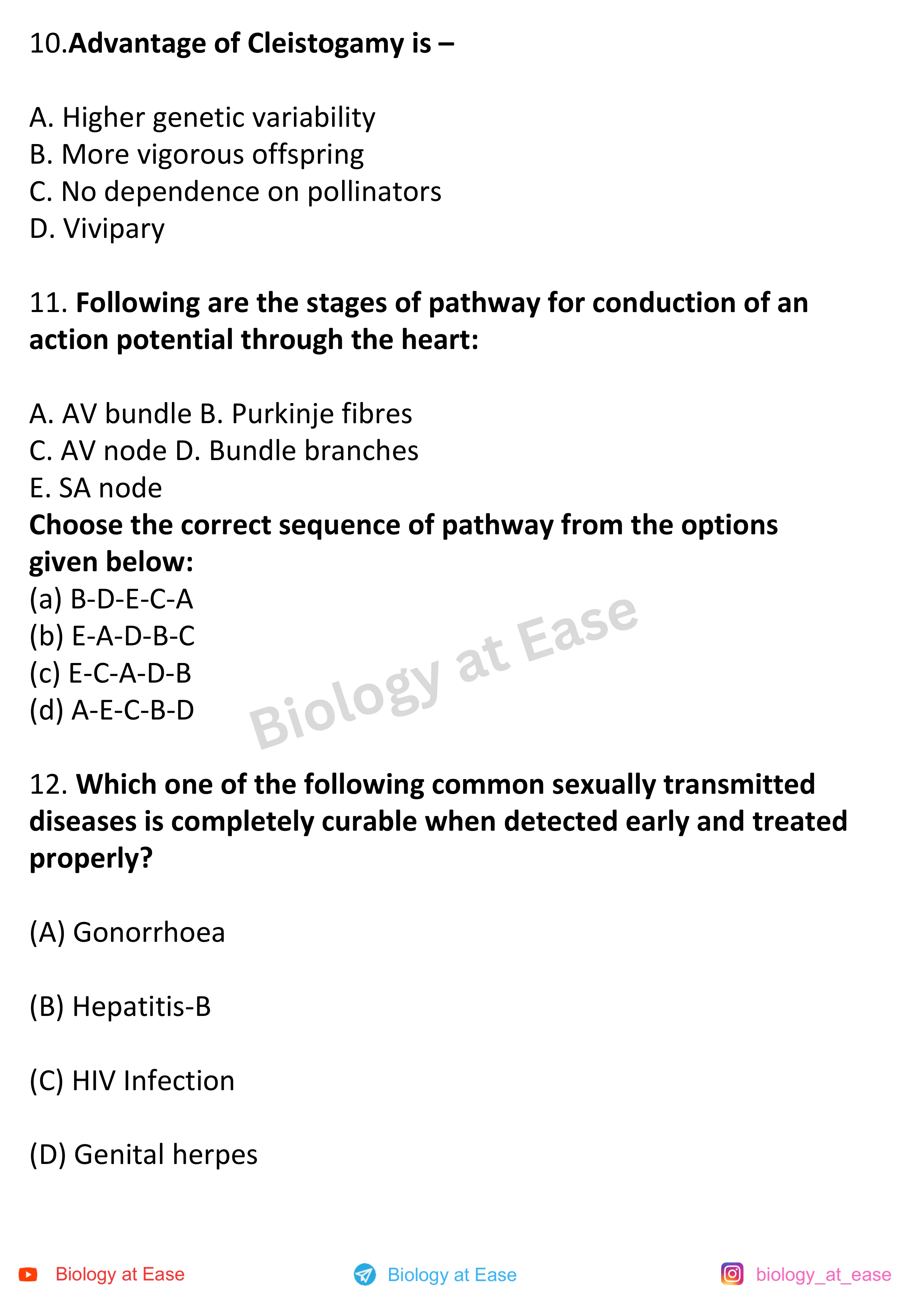NEET Biology Full Syllabus Mock question sheet image 4