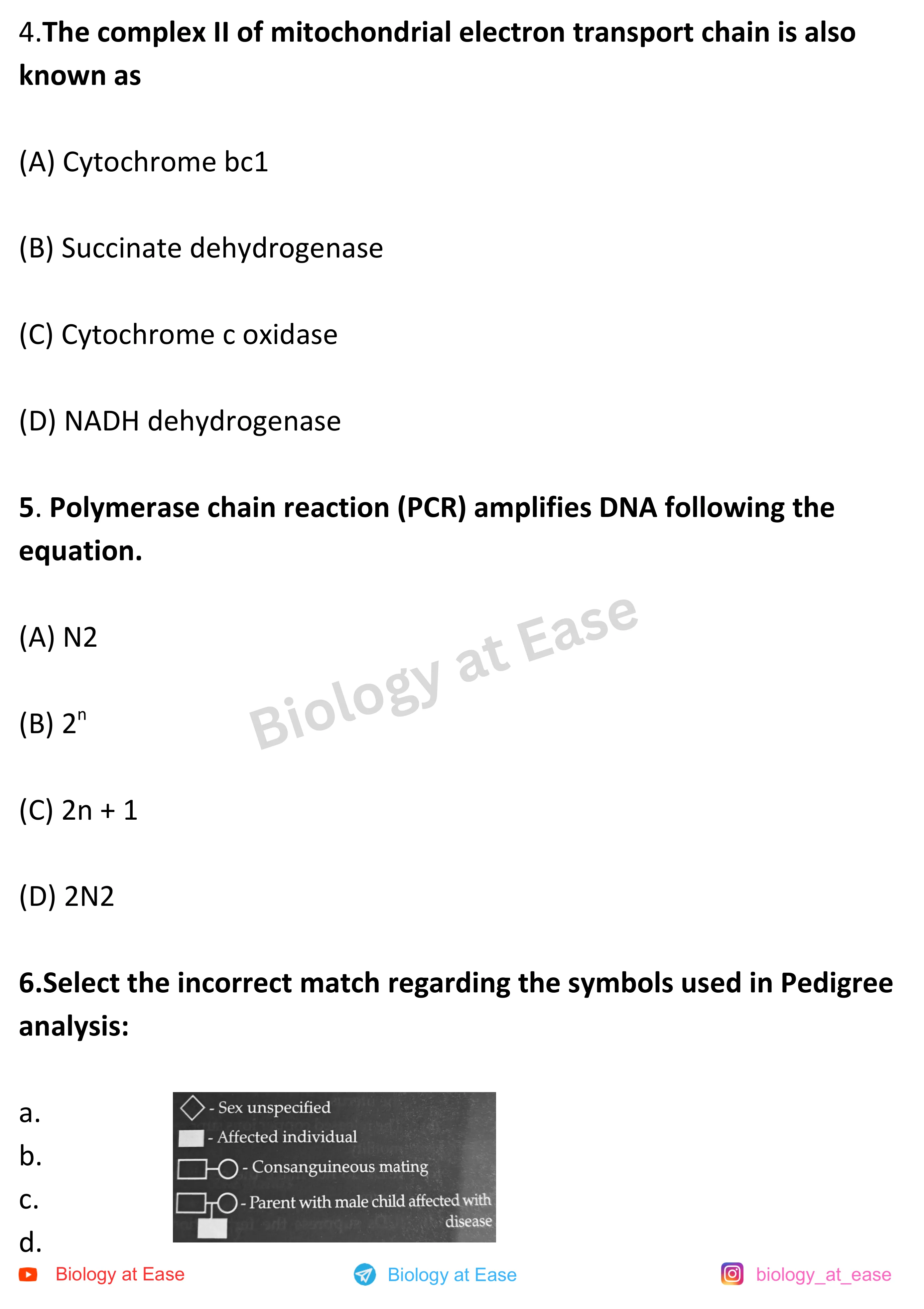 NEET Biology PYQs Mock question sheet image 2