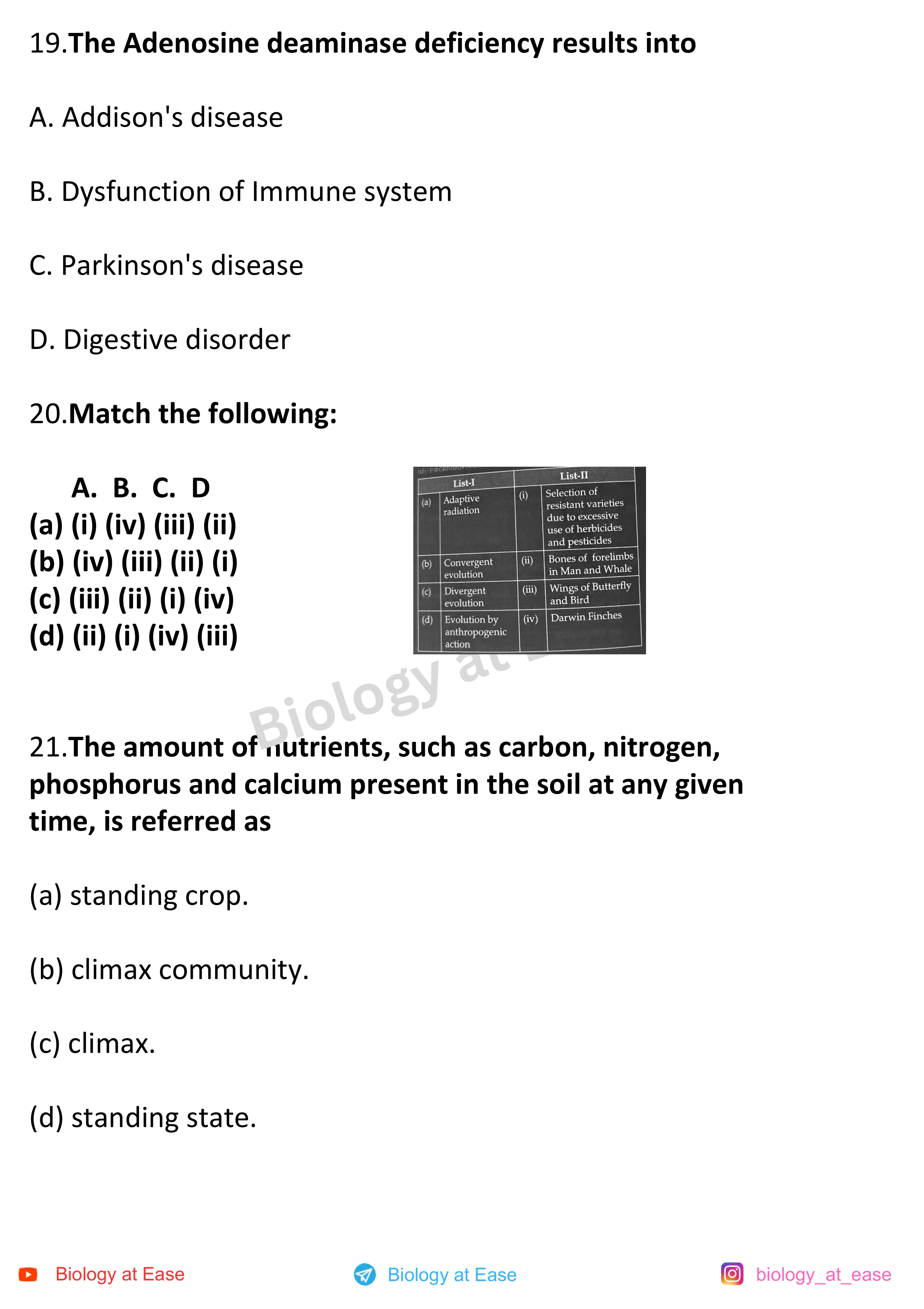 NEET Biology PYQs Mock question sheet image 7