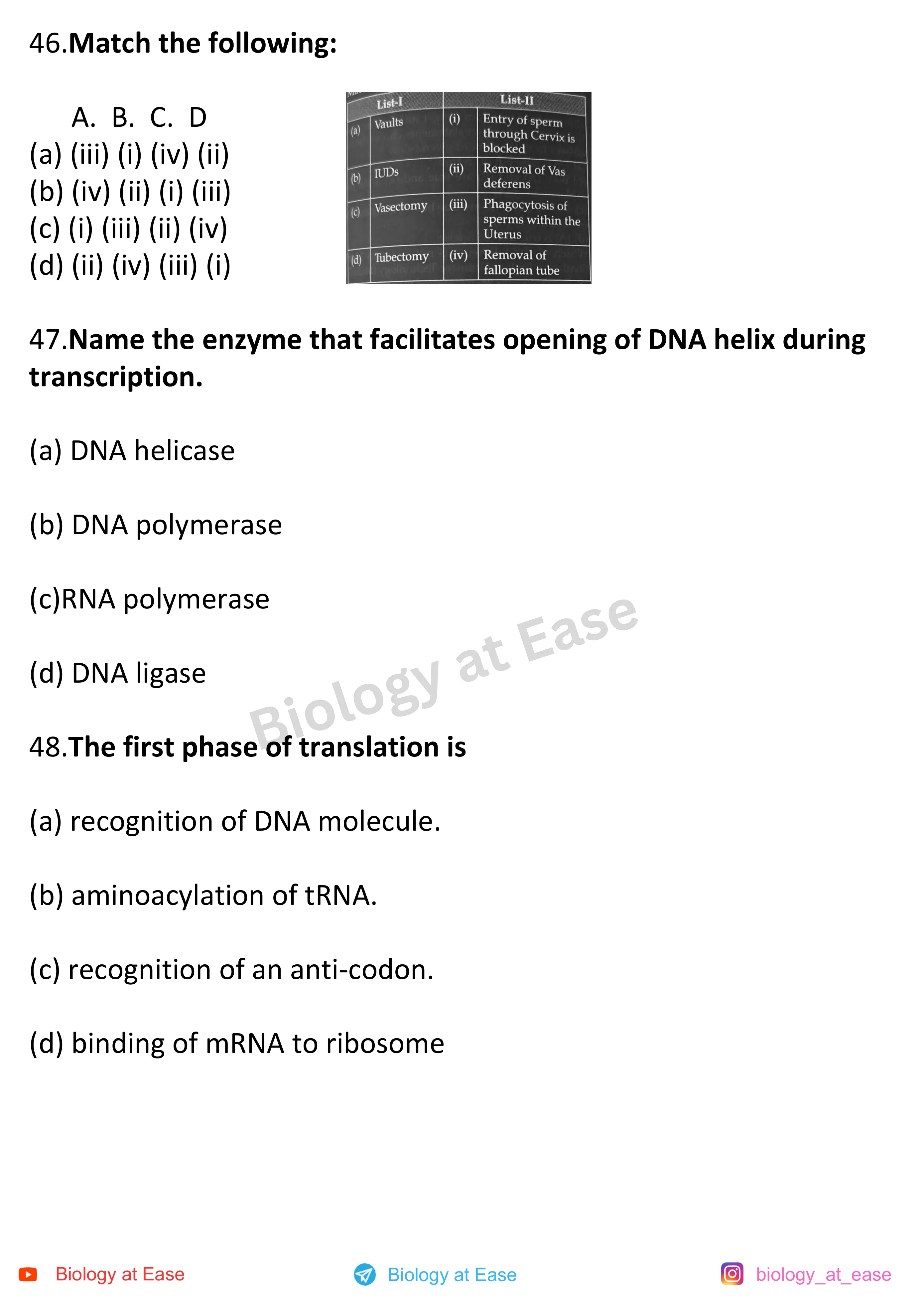 NEET Biology PYQs Mock question sheet image 16