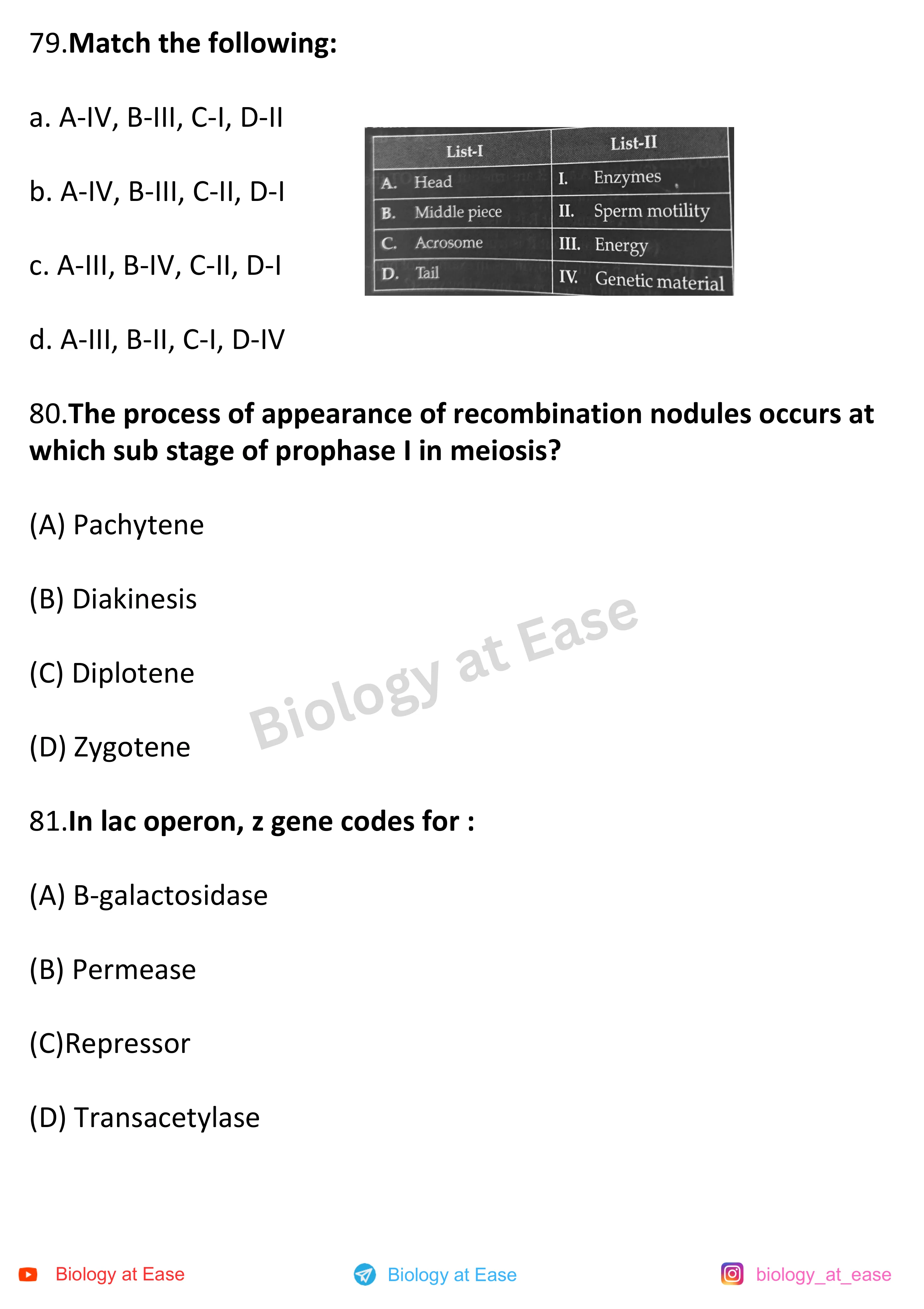 NEET Biology PYQs Mock question sheet image 27
