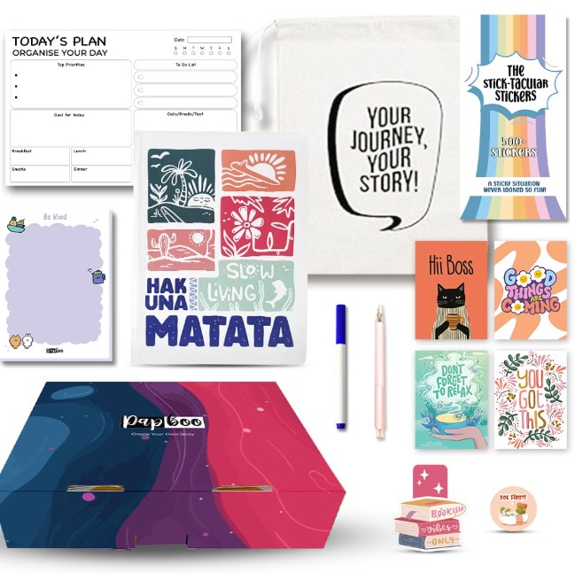 Aesthetic Study Planner Front