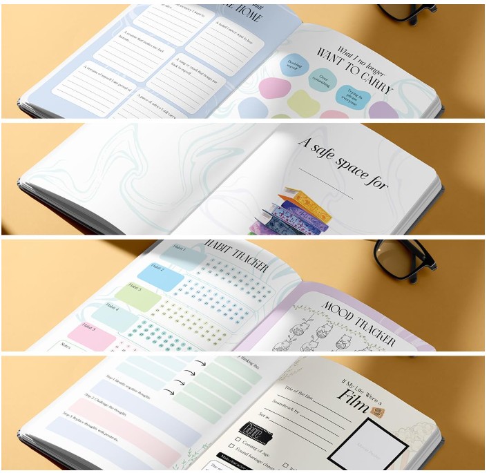 Aesthetic Study Planner Front